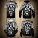 Oakland Raiders 3D Hoodie Horror Sweatshirt