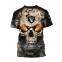 Oakland Raiders 3D Hoodie Hot Eye Skull