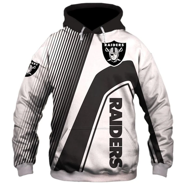 Oakland Raiders 3D Hoodie OR Cool