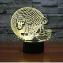 Oakland Raiders 3D LED Light Lamp