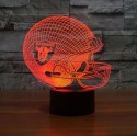 Oakland Raiders 3D LED Light Lamp