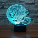 Oakland Raiders 3D LED Light Lamp