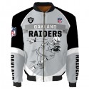 Oakland Raiders Bomber Jacket Or004