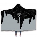 Oakland Raiders Classic 3D Hooded Blanket