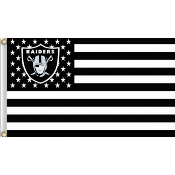 Oakland Raiders Flag 3×5 FT