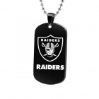 Oakland Raiders Titanium Steel Dog Tag
